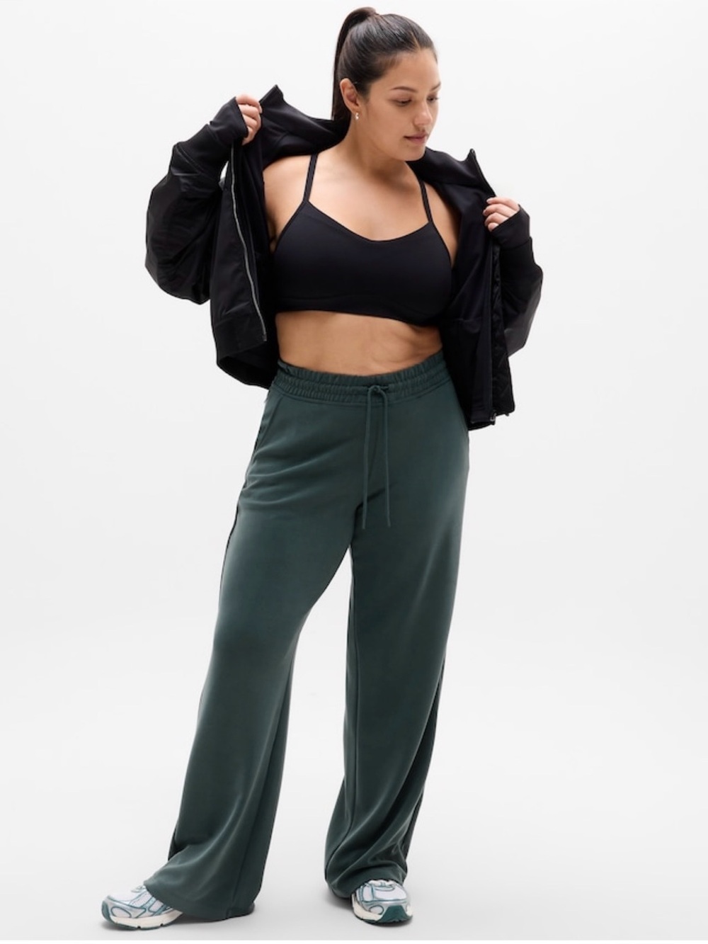 Athleta Seasoft Mid Rise Straight Pant NEW XL